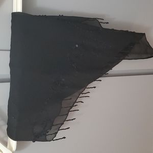 Wrap/shawl black